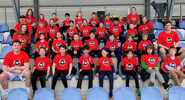 Erstes Heimtrainingslager der U10 und U12 im Jahnstadion